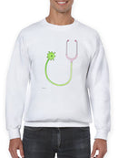 Virus Stethoscope Sweatshirt -Taher Saoud Designs