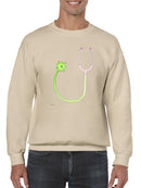Virus Stethoscope Sweatshirt -Taher Saoud Designs
