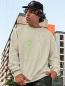 Virus Stethoscope Sweatshirt -Taher Saoud Designs