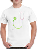 Virus Stethoscope T-shirt -Taher Saoud Designs