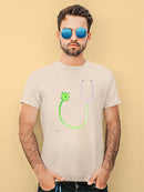 Virus Stethoscope T-shirt -Taher Saoud Designs