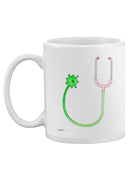Virus Stethoscope Mug -Taher Saoud Designs