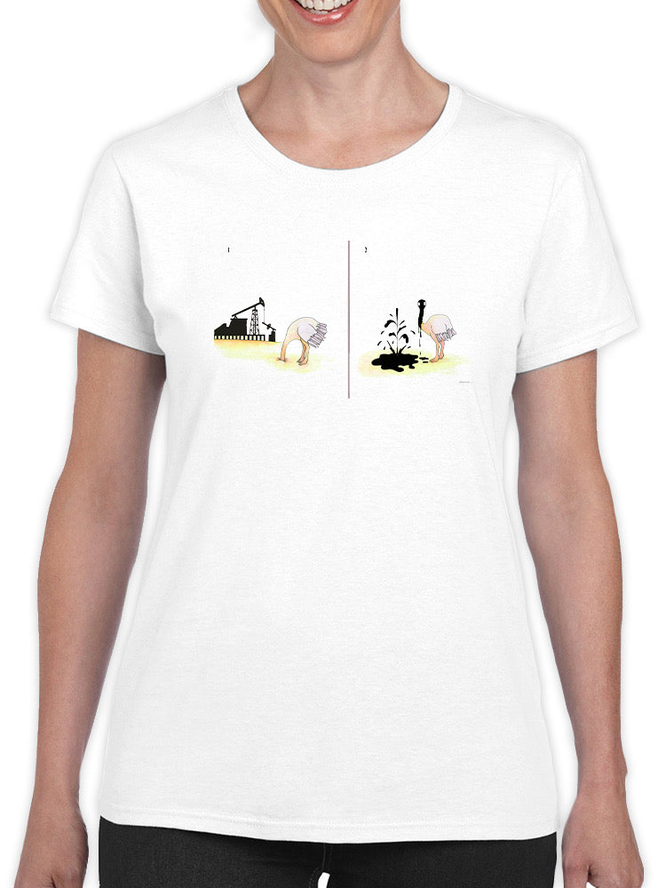 Finding Oil T-shirt -Taher Saoud Designs