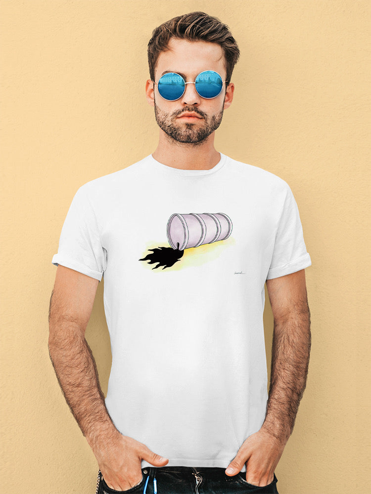 Oil Spill T-shirt -Taher Saoud Designs