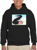 Tank In Flames Hoodie or Sweatshirt -Taher Saoud Designs