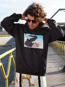 Tank In Flames Hoodie or Sweatshirt -Taher Saoud Designs