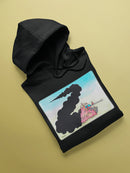 Tank In Flames Hoodie or Sweatshirt -Taher Saoud Designs