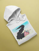 Tank In Flames Hoodie or Sweatshirt -Taher Saoud Designs