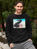 Tank In Flames Hoodie or Sweatshirt -Taher Saoud Designs