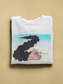 Tank In Flames Hoodie or Sweatshirt -Taher Saoud Designs