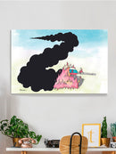 Tank In Flames Wall Art -Taher Saoud Designs