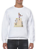 The Corruption Podium Sweatshirt -Taher Saoud Designs