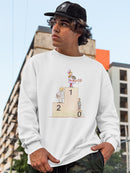 The Corruption Podium Sweatshirt -Taher Saoud Designs