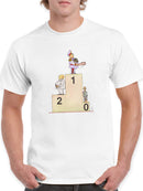 The Corruption Podium T-shirt -Taher Saoud Designs