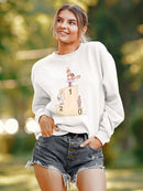 The Corruption Podium Sweatshirt -Taher Saoud Designs