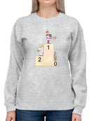 The Corruption Podium Sweatshirt -Taher Saoud Designs