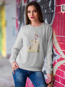 The Corruption Podium Sweatshirt -Taher Saoud Designs