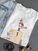 The Corruption Podium T-shirt -Taher Saoud Designs