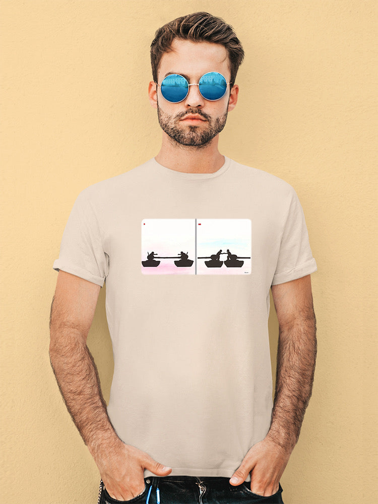 Peace In Conflict T-shirt -Taher Saoud Designs