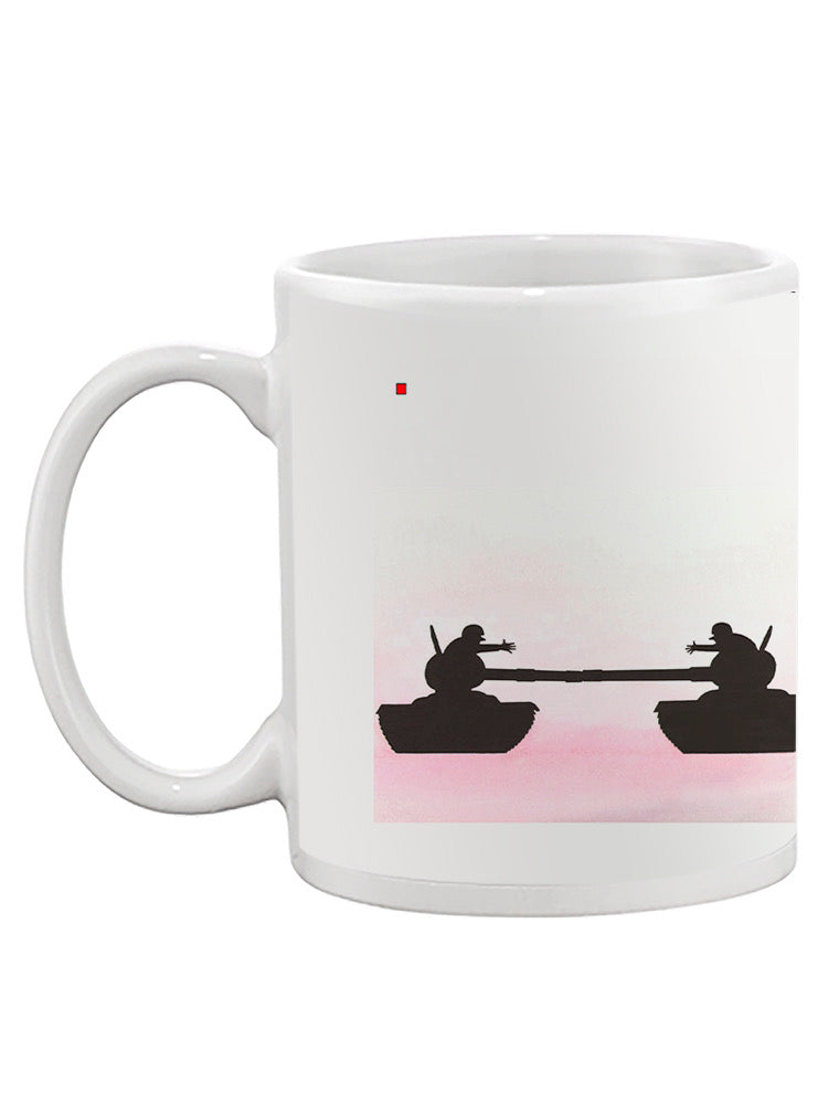 Peace In Conflict Mug -Taher Saoud Designs