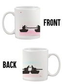 Peace In Conflict Mug -Taher Saoud Designs