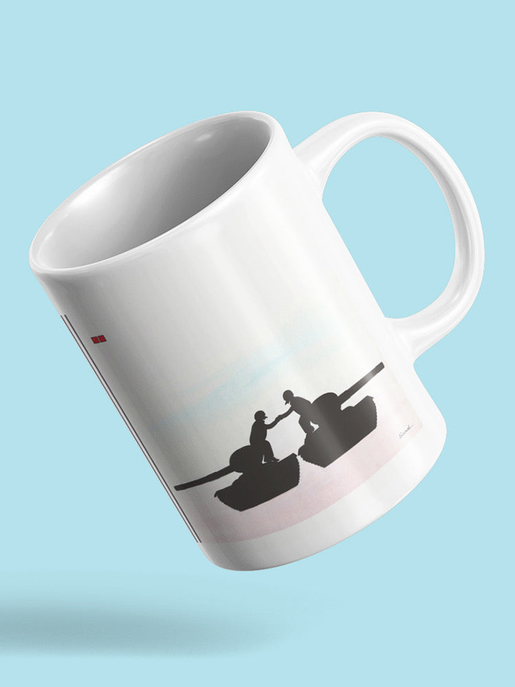 Peace In Conflict Mug -Taher Saoud Designs