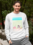 Peeking Tank Sweatshirt -Taher Saoud Designs