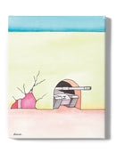 Peeking Tank Wall Art -Taher Saoud Designs