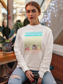 Peeking Tank Sweatshirt -Taher Saoud Designs