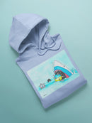 Shark Eating A Virus Hoodie or Sweatshirt -Taher Saoud Designs