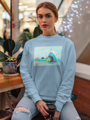 Shark Eating A Virus Hoodie or Sweatshirt -Taher Saoud Designs