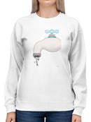 Fish Sink Sweatshirt -Taher Saoud Designs