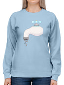 Fish Sink Sweatshirt -Taher Saoud Designs