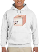 Mouse In A Box Hoodie or Sweatshirt -Taher Saoud Designs