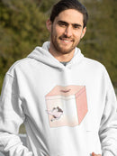 Mouse In A Box Hoodie or Sweatshirt -Taher Saoud Designs