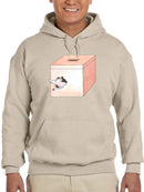 Mouse In A Box Hoodie or Sweatshirt -Taher Saoud Designs