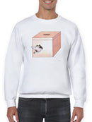 Mouse In A Box Hoodie or Sweatshirt -Taher Saoud Designs