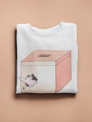 Mouse In A Box Hoodie or Sweatshirt -Taher Saoud Designs