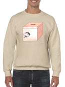 Mouse In A Box Hoodie or Sweatshirt -Taher Saoud Designs
