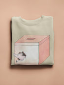 Mouse In A Box Hoodie or Sweatshirt -Taher Saoud Designs