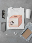 Mouse In A Box T-shirt -Taher Saoud Designs