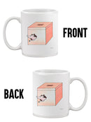 Mouse In A Box Mug -Taher Saoud Designs