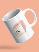 Mouse In A Box Mug -Taher Saoud Designs