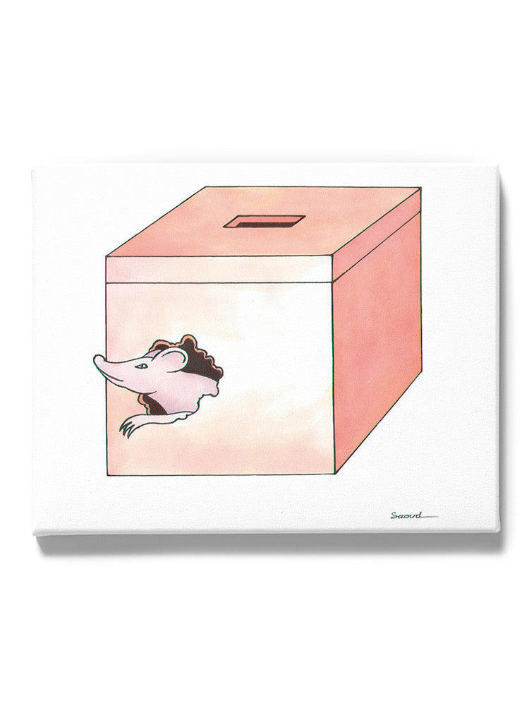 Mouse In A Box Wall Art -Taher Saoud Designs