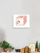 Mouse In A Box Wall Art -Taher Saoud Designs