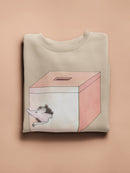 Mouse In A Box Hoodie or Sweatshirt -Taher Saoud Designs