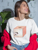 Mouse In A Box T-shirt -Taher Saoud Designs