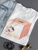 Mouse In A Box T-shirt -Taher Saoud Designs