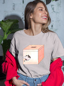Mouse In A Box T-shirt -Taher Saoud Designs