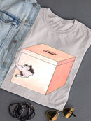 Mouse In A Box T-shirt -Taher Saoud Designs